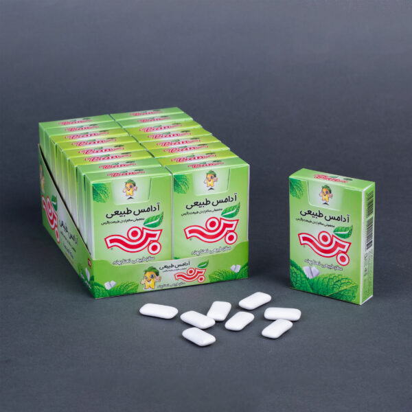 Ban natural chewing gum - mint flavor -16-digit mother box - cigarette type