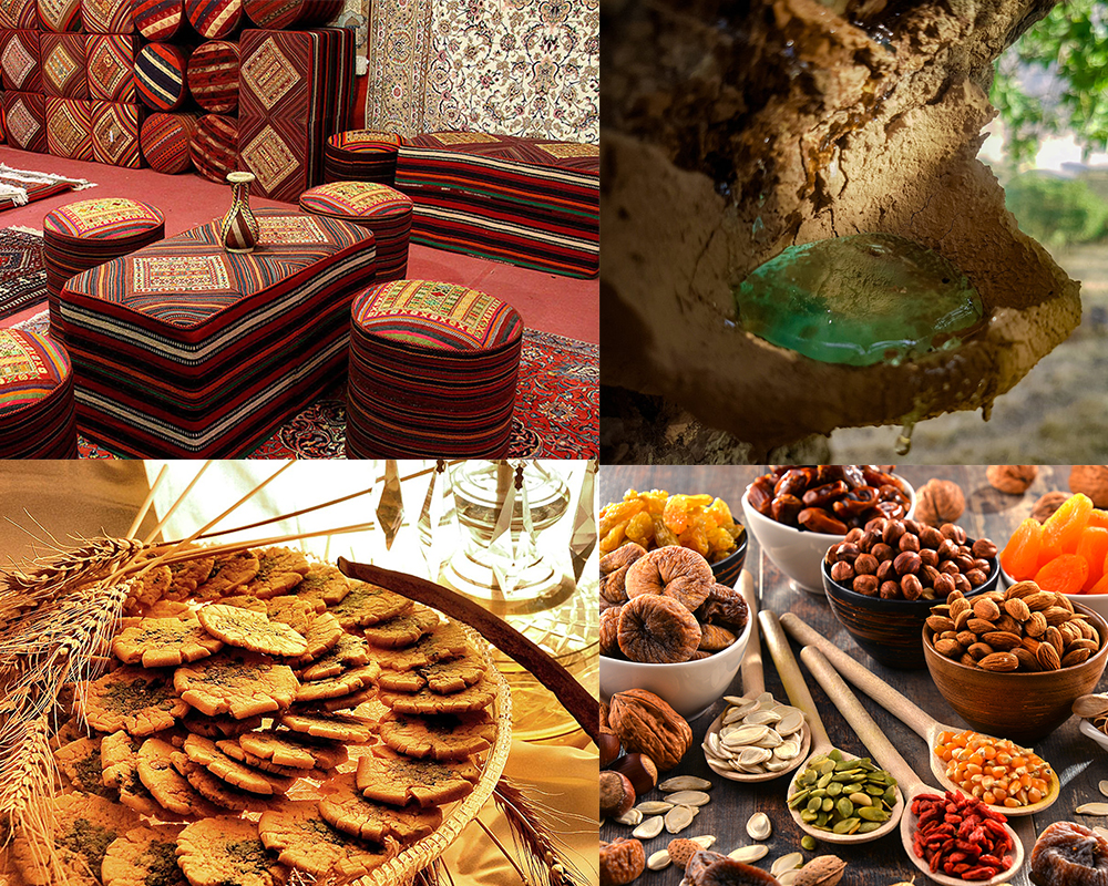 سوغات های مختلف استان های ایران